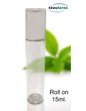 Roll-on 15 ml de vidro
