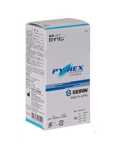 Agulhas Seirin New Pyonex 0,20 x 0,12 mm - Azul