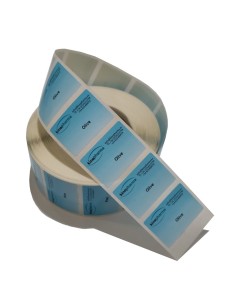 Etichette per tubi di vetro